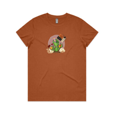 Horror Movies & Junk Food Women’s Tee  Thumbnail