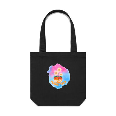 Peachy Keen Tote Bag Thumbnail