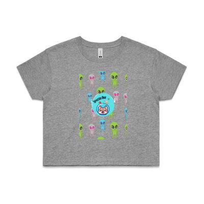 Spaced Out Crop Tee  Thumbnail