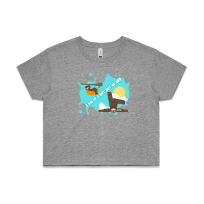 I did it Women’s Crop Tee Thumbnail